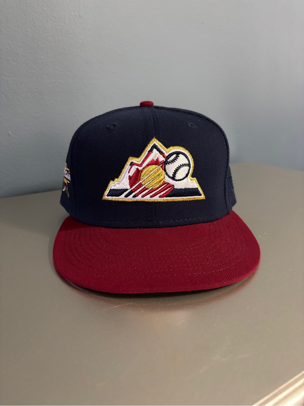 Colorado Rockies New Era Fitted Hat 7.5